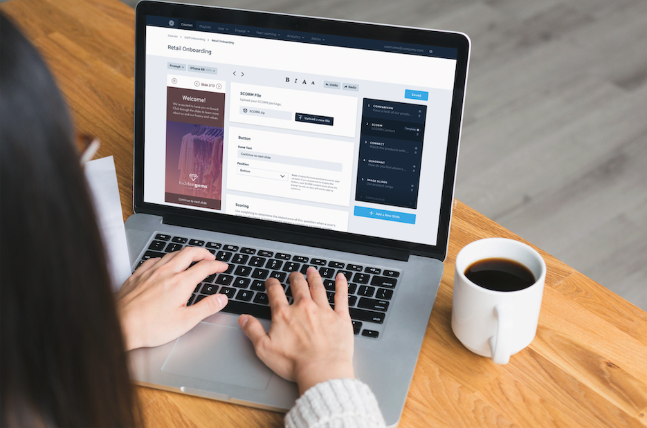 screenshot of SC Training
